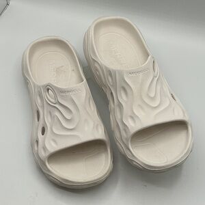 Merrell Hydro Slide 2 White Womens size 10 men’s size 8